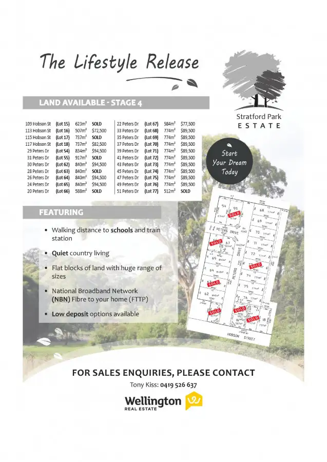 Second view of Homely land listing, 45 Peters Drive, Stratford VIC 3862