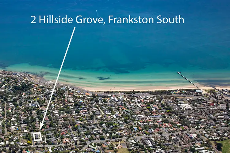 Main view of Homely house listing, 2 Hillside Grove, Frankston South VIC 3199