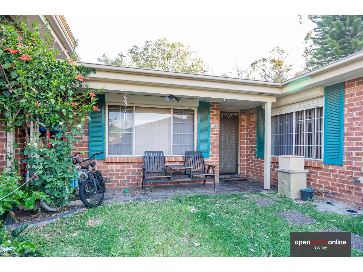 Main view of Homely villa listing, 28/212-222 Harrow Road, Glenfield NSW 2167