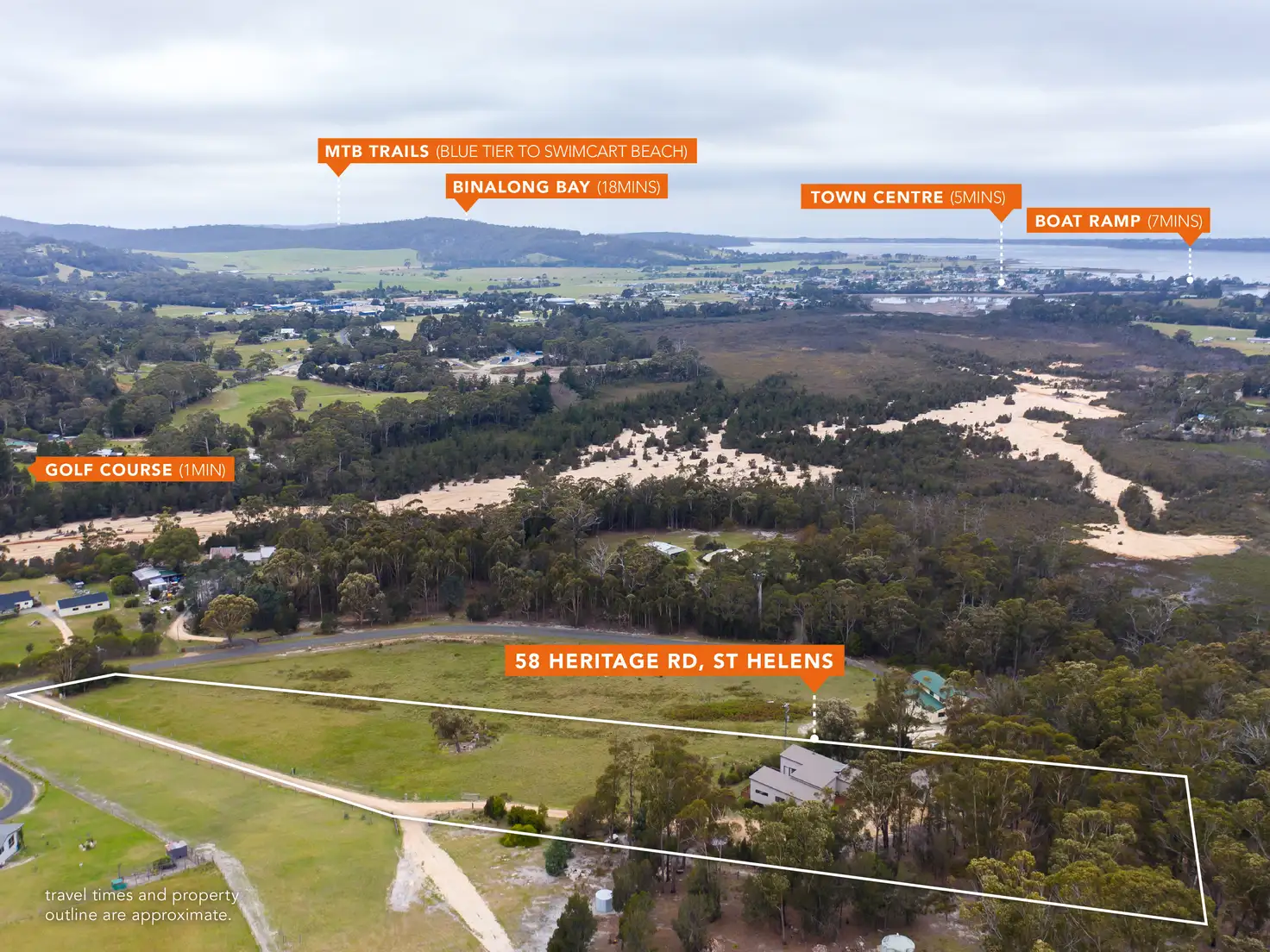 Main view of Homely house listing, 58 Heritage Road, St Helens TAS 7216