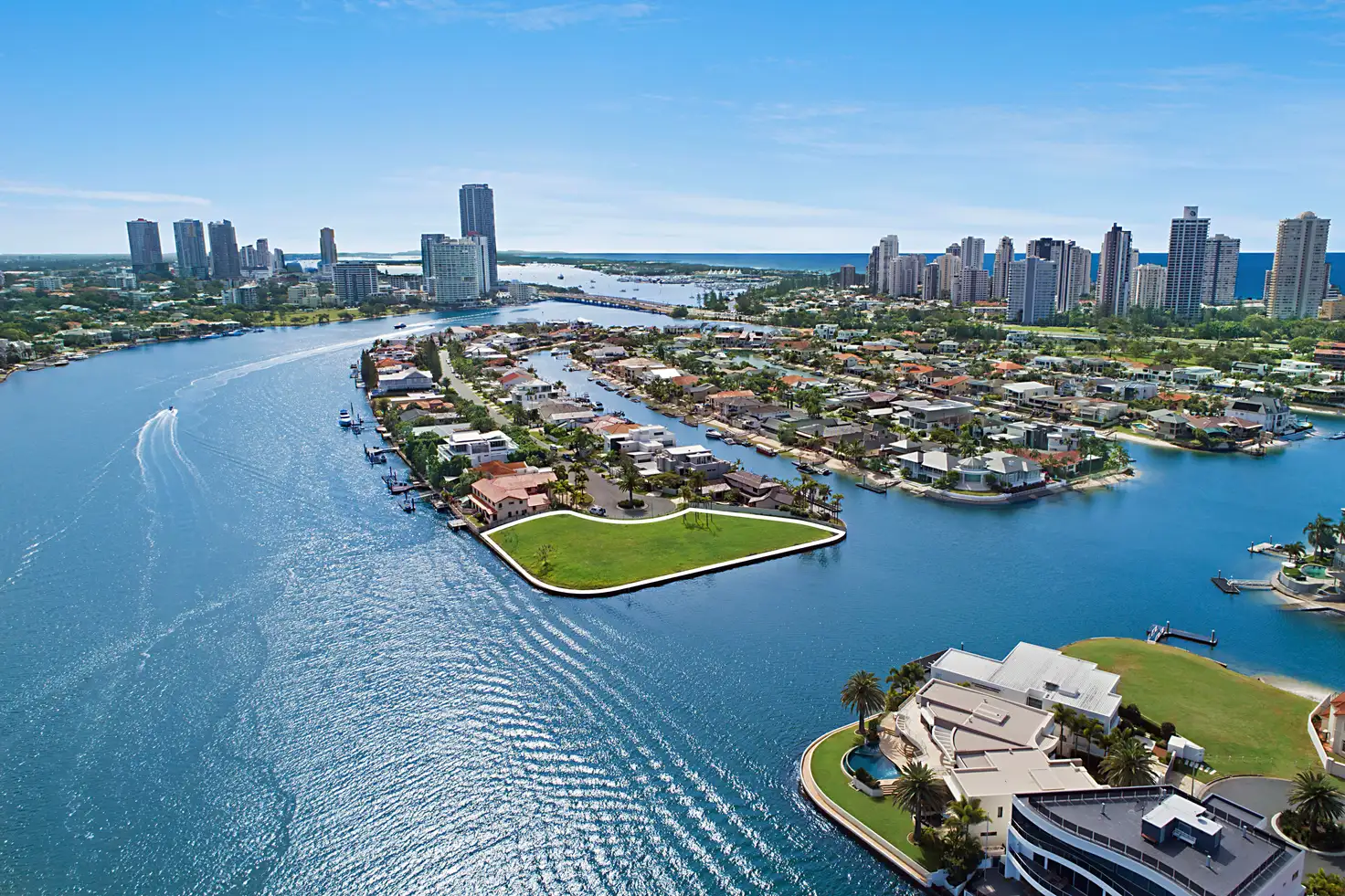 Main view of Homely land listing, 126 & 151 Commodore Drive, Paradise Waters QLD 4217