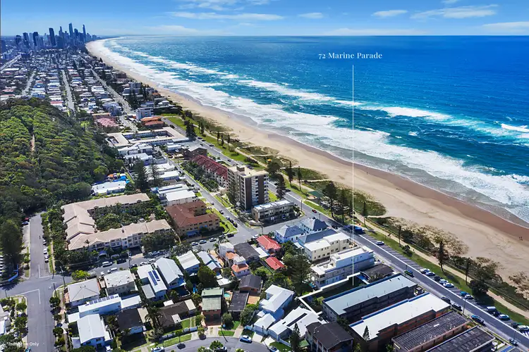 Second view of Homely house listing, 72 Marine Parade, Miami QLD 4220
