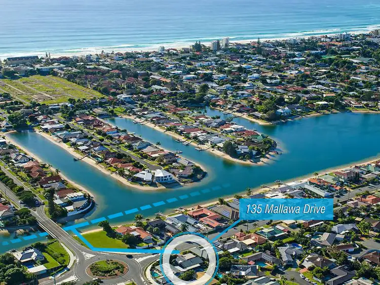 Second view of Homely house listing, 135 Mallawa Drive, Palm Beach QLD 4221