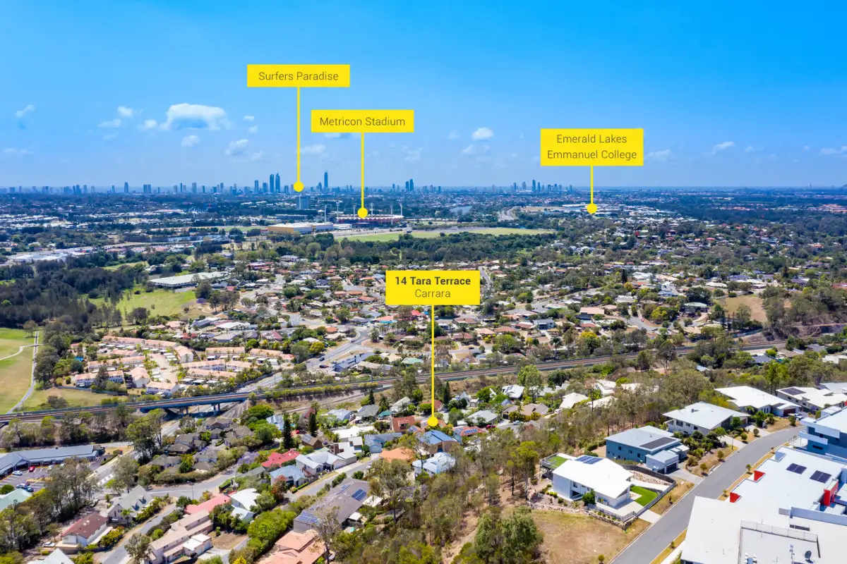 Main view of Homely house listing, 14 Tara Terrace, Carrara QLD 4211