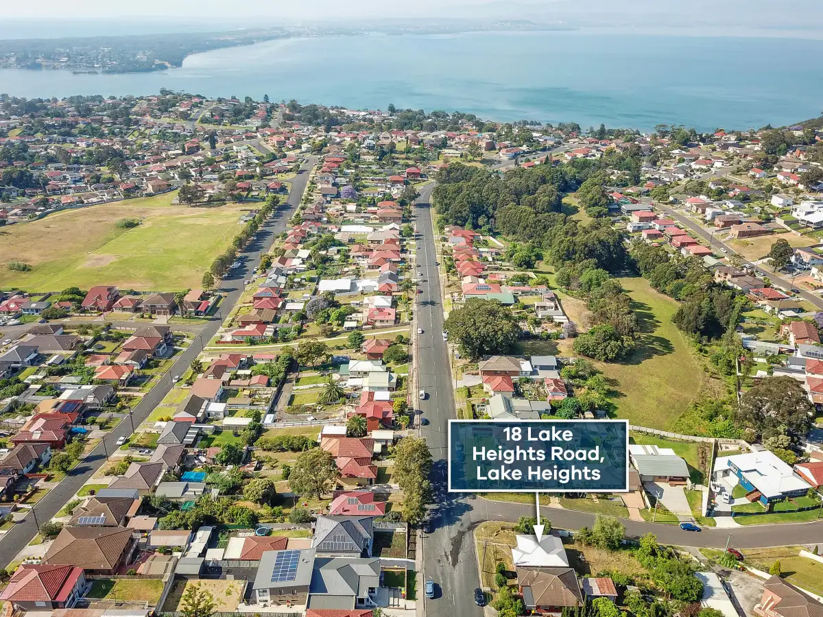 Main view of Homely house listing, 18 Lake Heights Road, Lake Heights NSW 2502