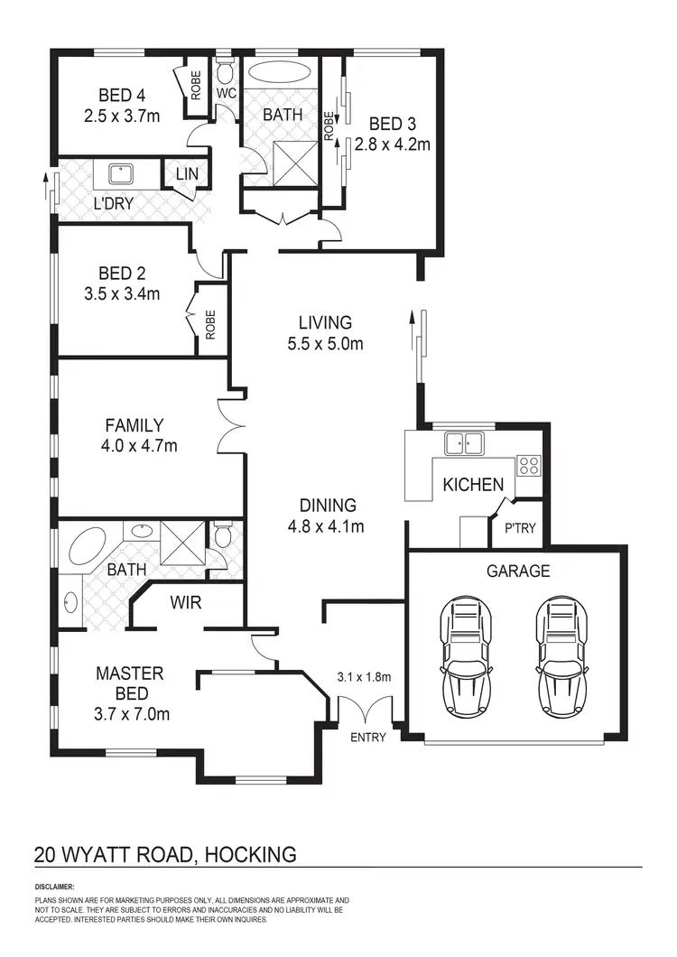 Third view of Homely house listing, 20 Wyatt Road, Hocking WA 6065