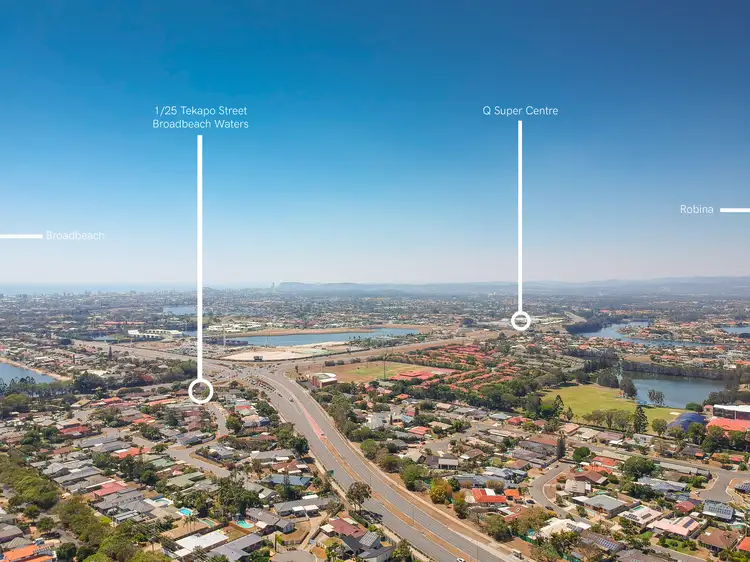 Sixth view of Homely semi-detached listing, 1/25 Tekapo Street, Broadbeach Waters QLD 4218