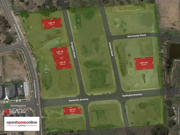Third view of Homely land listing, Croatia Avenue, Edmondson Park NSW 2174