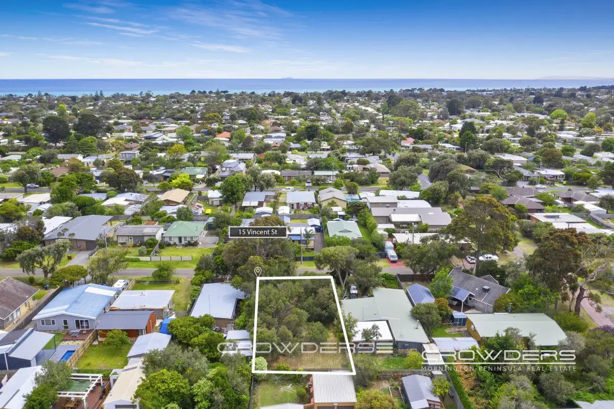 Main view of Homely land listing, 15 Vincent Street, Tootgarook VIC 3941
