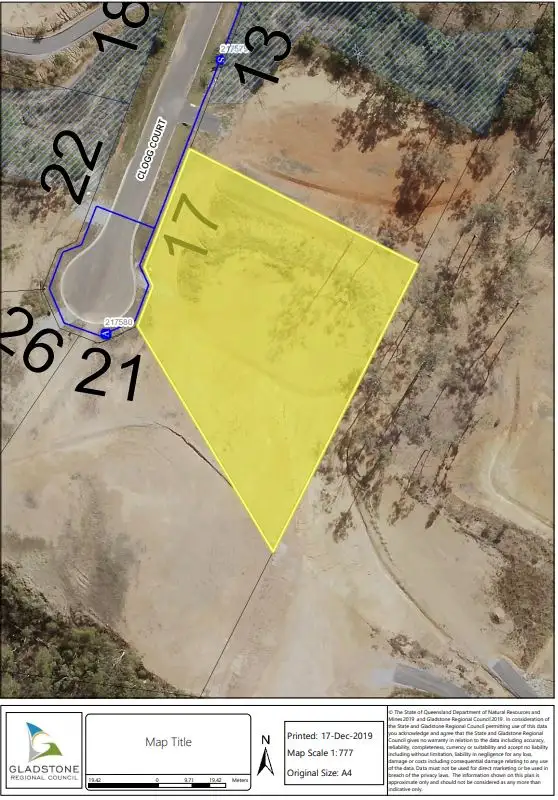 Fifth view of Homely land listing, LOT 26, 17 Clogg Court, Burua QLD 4680