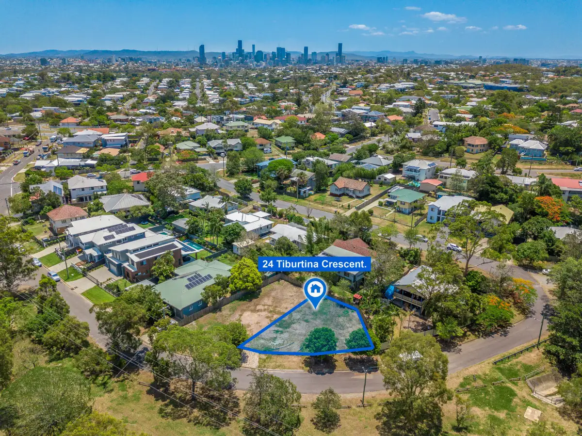 Main view of Homely land listing, 24 Tiburtina Crescent, Seven Hills QLD 4170