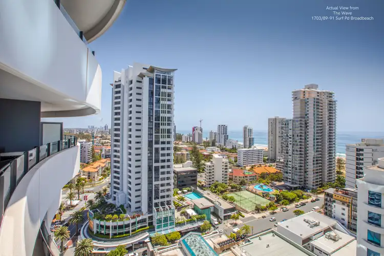 Main view of Homely apartment listing, 1703/89 Surf Parade, Broadbeach QLD 4218