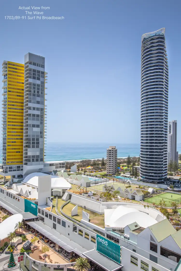 Third view of Homely apartment listing, 1703/89 Surf Parade, Broadbeach QLD 4218