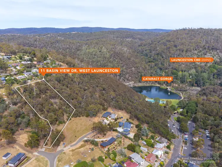 Main view of Homely land listing, 11 Basin View Drive, West Launceston TAS 7250