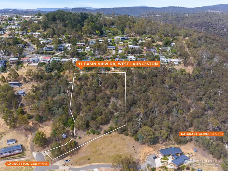 Second view of Homely land listing, 11 Basin View Drive, West Launceston TAS 7250