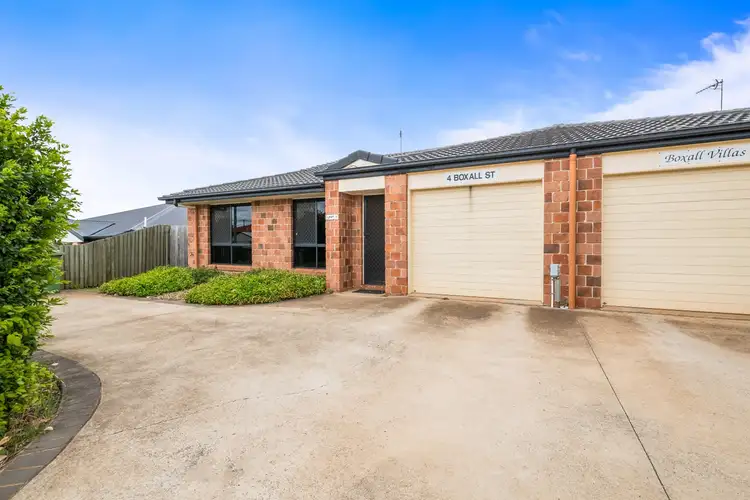 Main view of Homely semi-detached listing, 1/4 Boxsall Street, Newtown QLD 4350