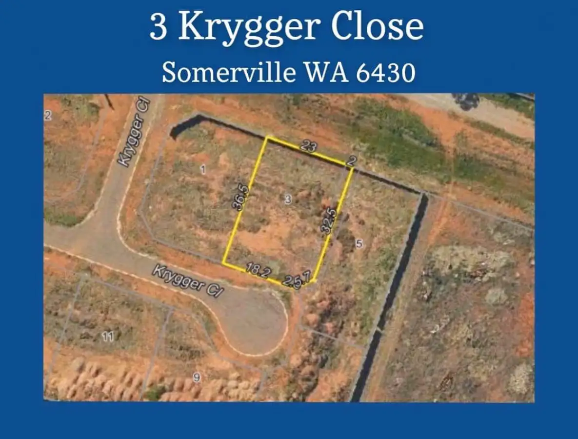 Main view of Homely land listing, 3 Krygger Close, Somerville WA 6430