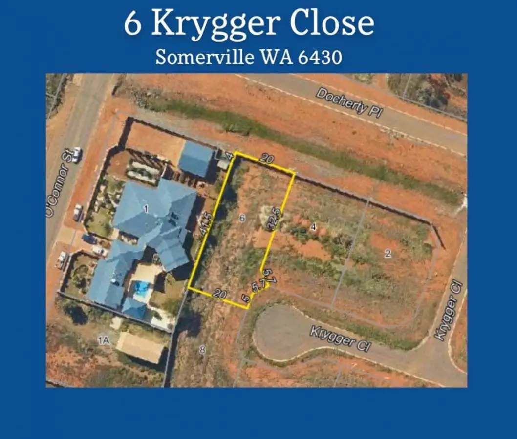 Main view of Homely land listing, 6 Krygger Close, Somerville WA 6430