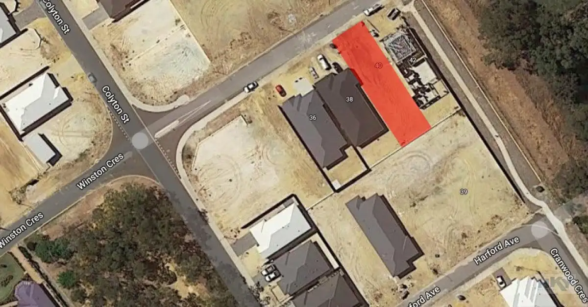 Main view of Homely land listing, 40 Winston Crescent, Viveash WA 6056