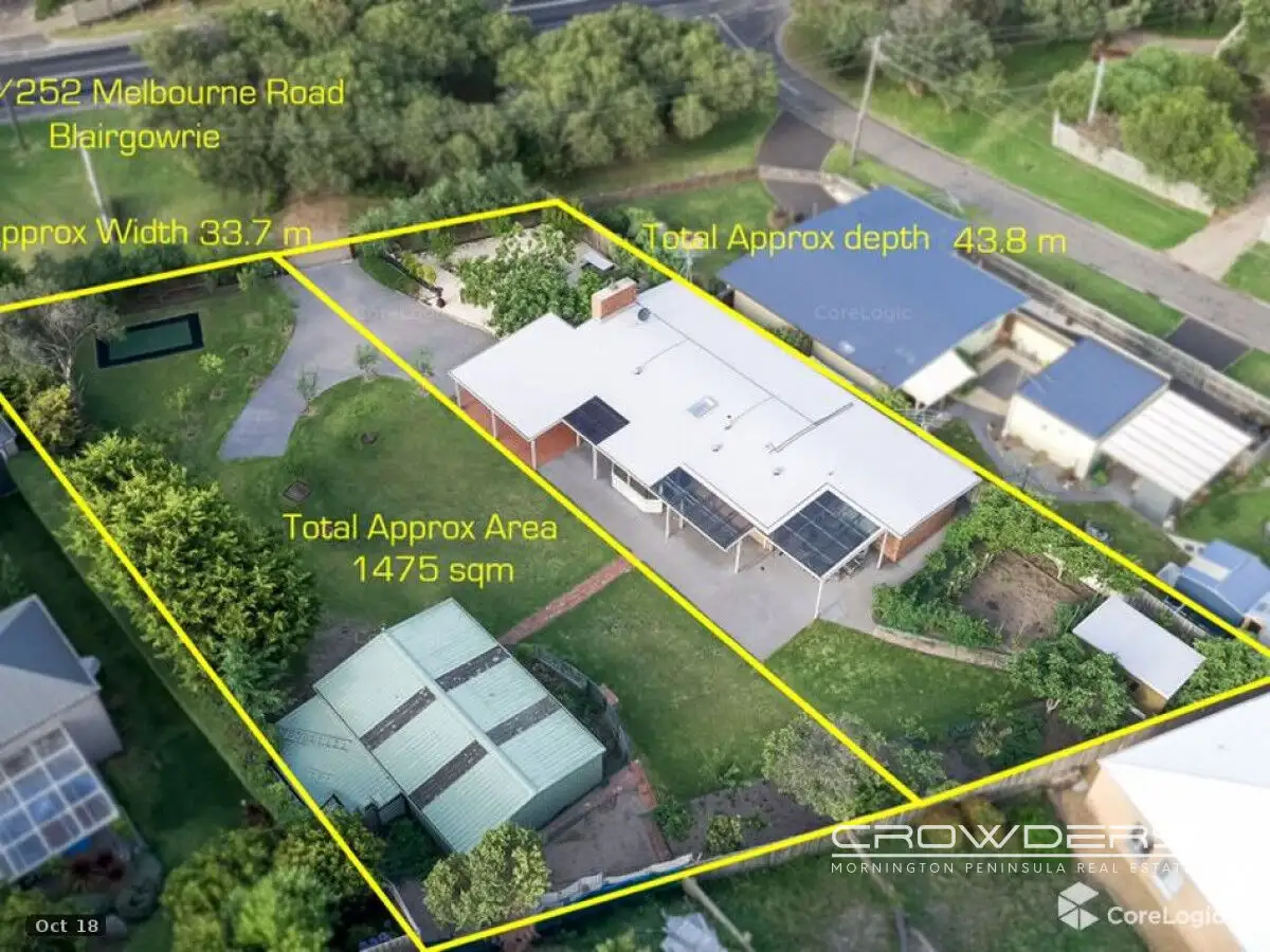 Main view of Homely house listing, 252 Melbourne Road, Blairgowrie VIC 3942