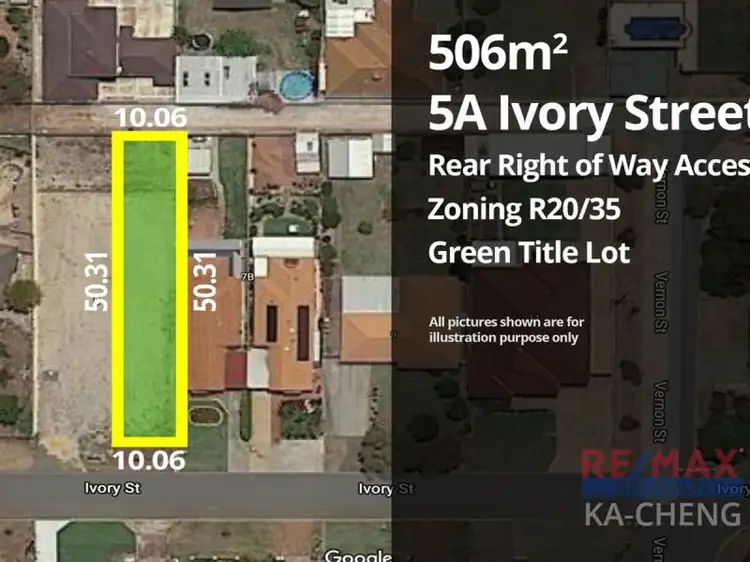 Main view of Homely land listing, 5A Ivory Street, Noranda WA 6062