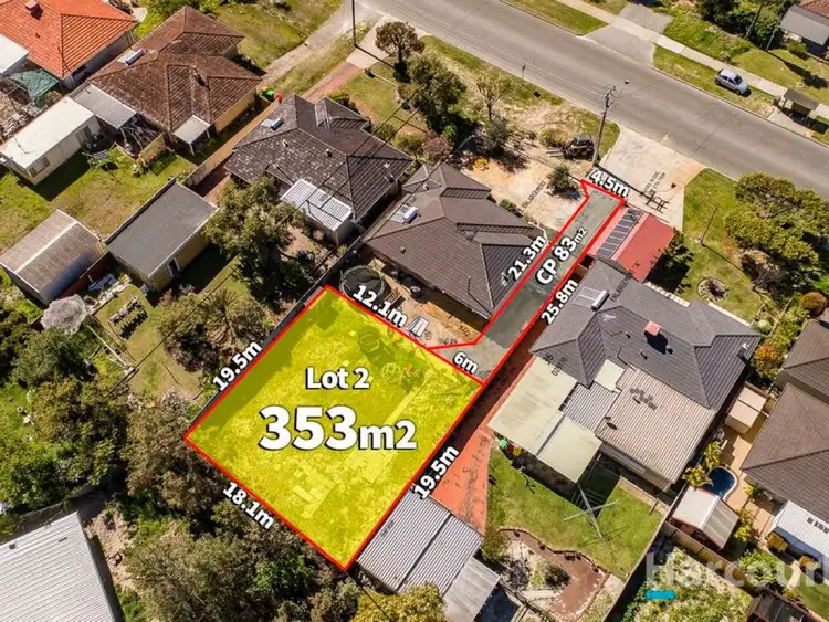 Second view of Homely land listing, LOT 2, 5 Emberson Road, Morley WA 6062