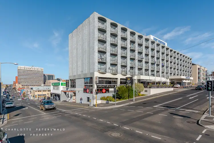 Main view of Homely unit listing, 501/156 Bathurst Street, Hobart TAS 7000