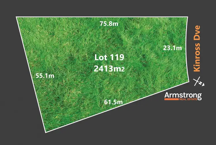 Main view of Homely land listing, LOT 119 Kinross Drive, Winchelsea VIC 3241