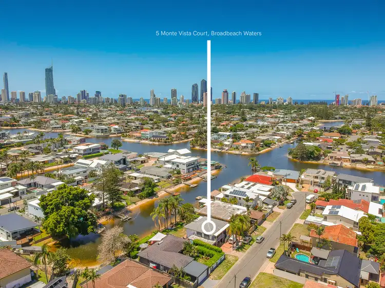 Fourth view of Homely house listing, 5 Monte Vista Court, Broadbeach Waters QLD 4218