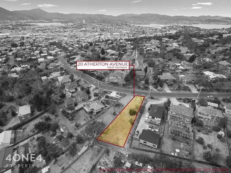 Second view of Homely land listing, 20 Atherton Avenue, West Moonah TAS 7009