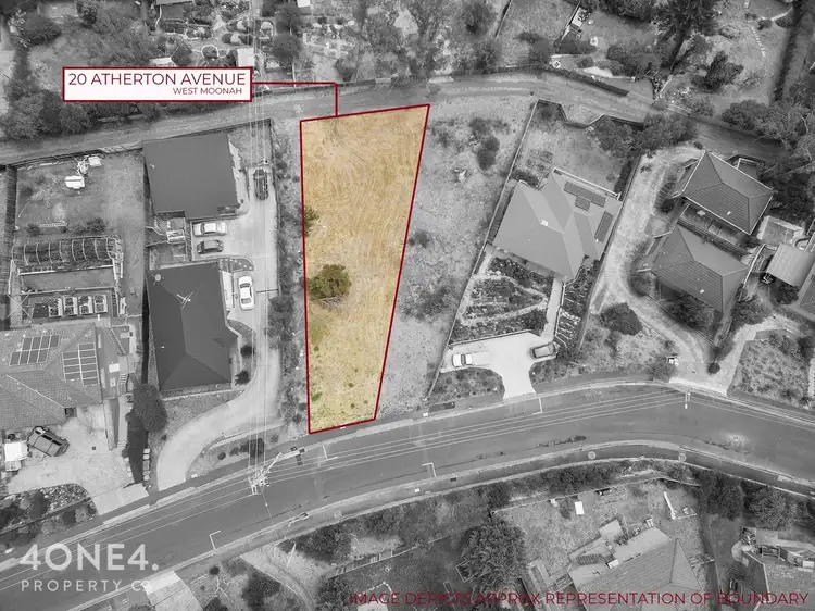 Third view of Homely land listing, 20 Atherton Avenue, West Moonah TAS 7009