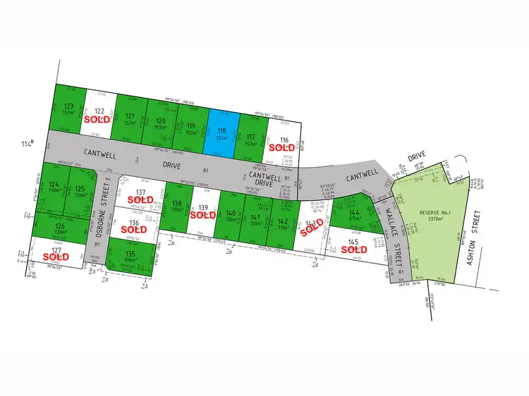 Main view of Homely land listing, LOT 118 Cantwell Drive, Sale VIC 3850