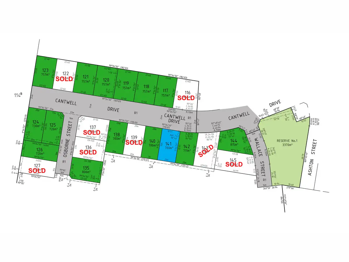 Main view of Homely land listing, LOT 141 Cantwell Drive, Sale VIC 3850