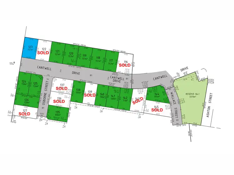 Main view of Homely land listing, LOT 123 Cantwell Drive, Sale VIC 3850