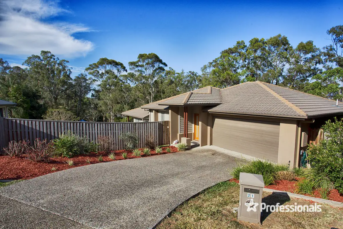 Main view of Homely house listing, 21 Highvale Court, Bahrs Scrub QLD 4207
