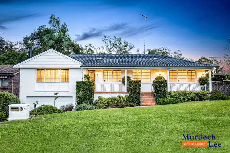 Main view of Homely house listing, 21 Carinyah Crescent, Castle Hill NSW 2154
