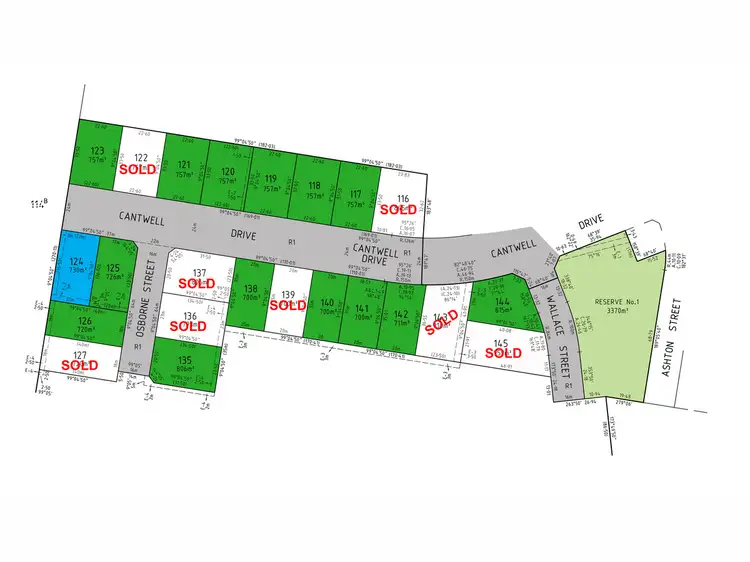 Main view of Homely land listing, LOT 124 Cantwell Drive, Sale VIC 3850