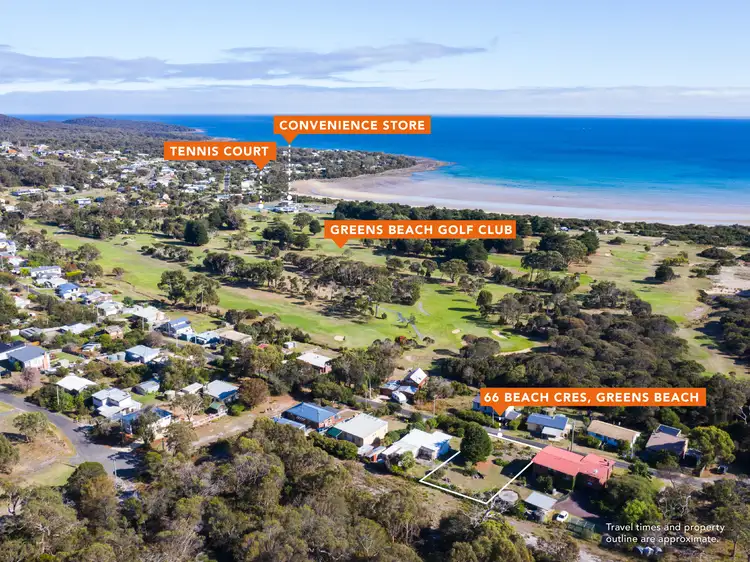 Main view of Homely land listing, 66 Beach Crescent, Greens Beach TAS 7270