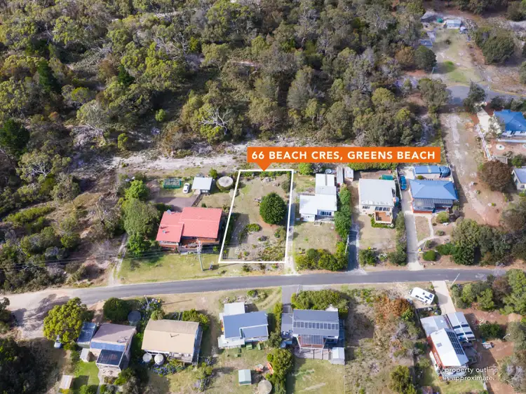 Fifth view of Homely land listing, 66 Beach Crescent, Greens Beach TAS 7270