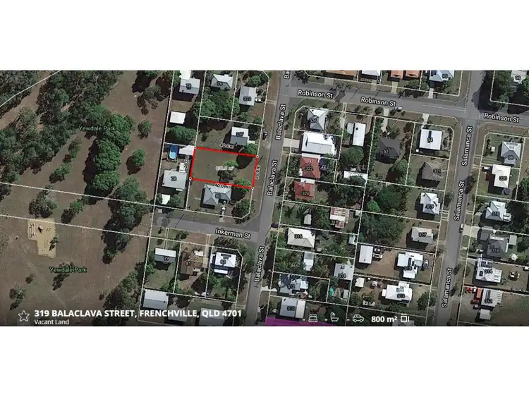 Third view of Homely land listing, 319 Balaclava Street, Frenchville QLD 4701