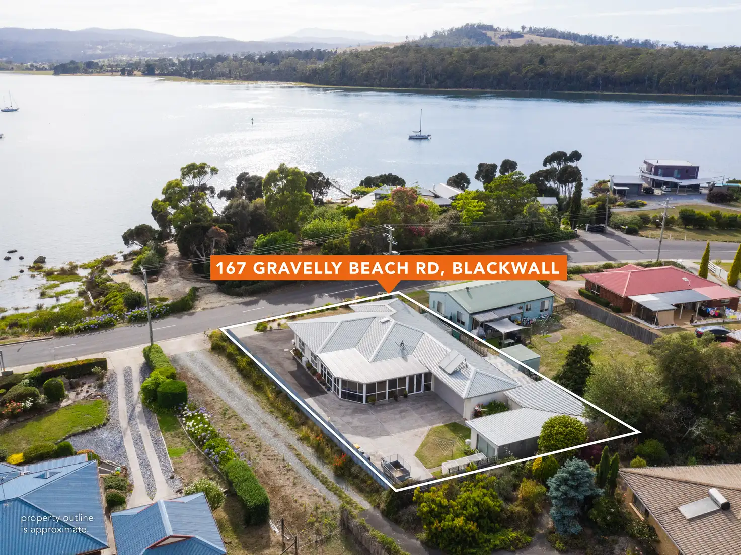 Main view of Homely house listing, 167 Gravelly Beach Road, Blackwall TAS 7275