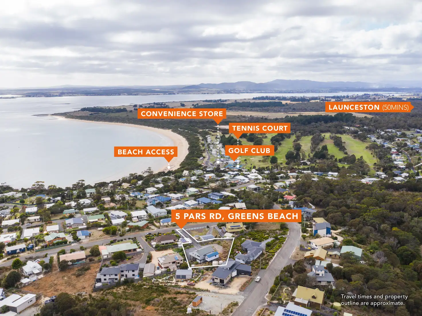 Main view of Homely house listing, 5 Pars Road, Greens Beach TAS 7270