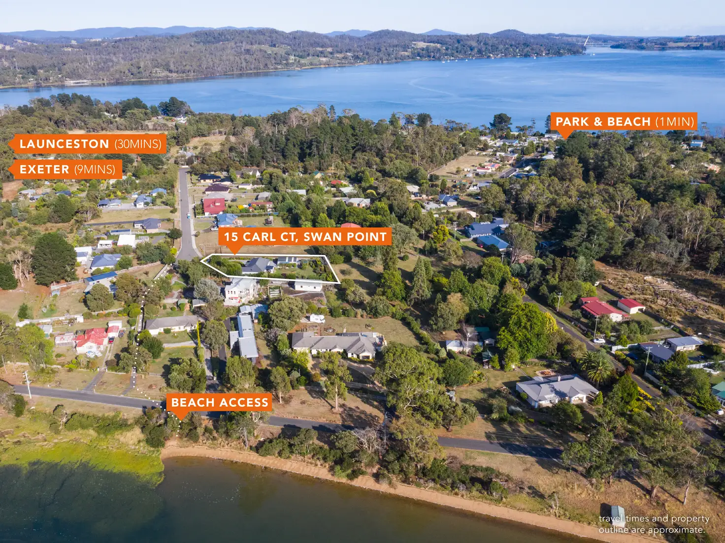 Main view of Homely house listing, 15 Carl Court, Swan Point TAS 7275