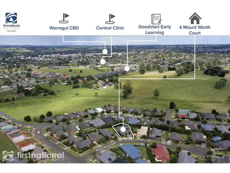 Main view of Homely house listing, 4 Mount Worth Court, Warragul VIC 3820