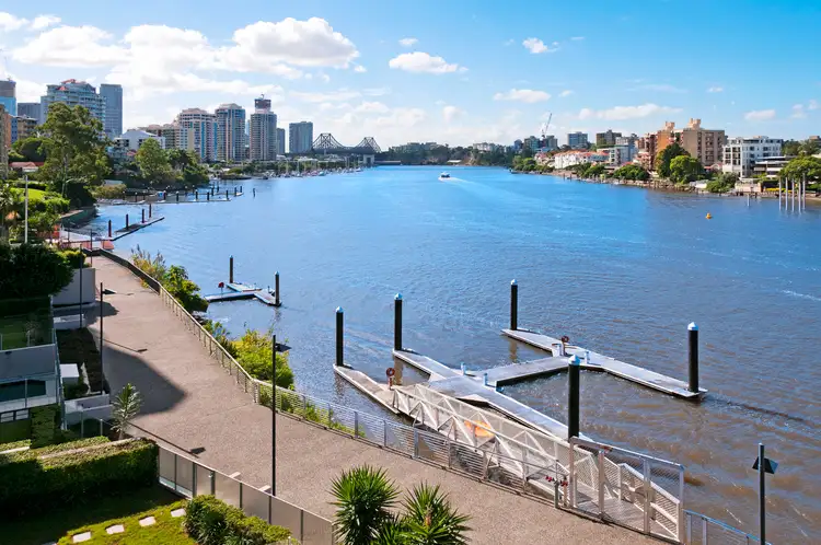 Second view of Homely apartment listing, 19/98 Thorn Street, Kangaroo Point QLD 4169