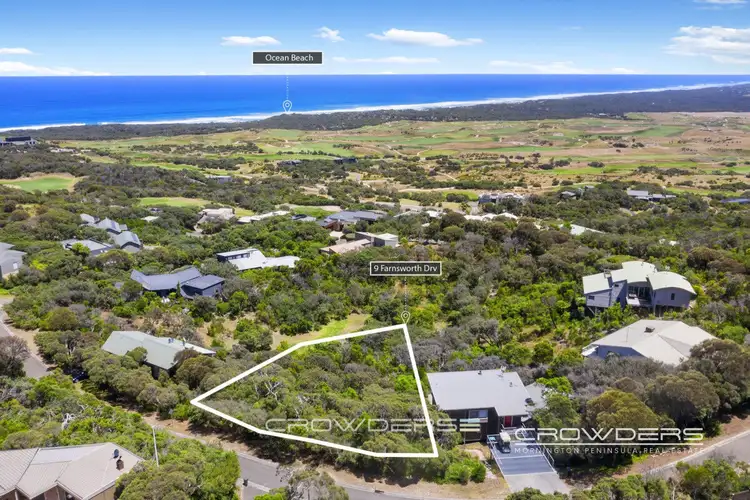 Main view of Homely land listing, 9 Farnsworth Drive, Cape Schanck VIC 3939