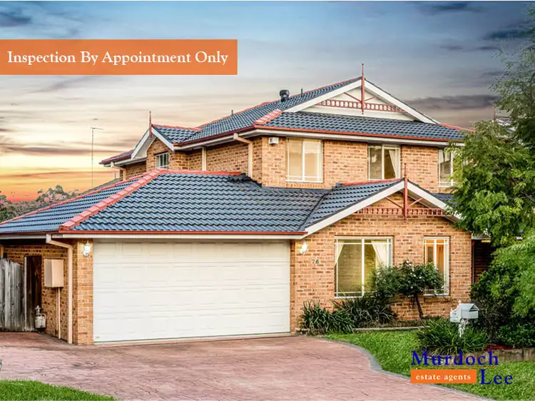 Main view of Homely semi-detached listing, 76 Gindurra Avenue, Castle Hill NSW 2154