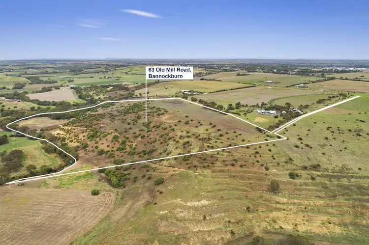 Main view of Homely rural property listing, 63 Old Mill Road, Bannockburn VIC 3331
