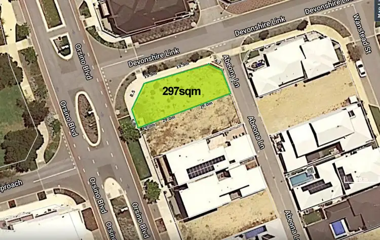 Second view of Homely land listing, 110 Orsino Boulevard, North Coogee WA 6163