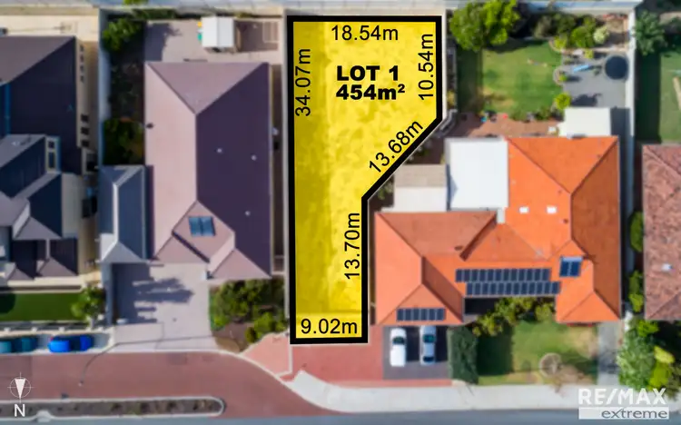 Main view of Homely land listing, 86 (Proposed Lot 1) East Road, Pearsall WA 6065